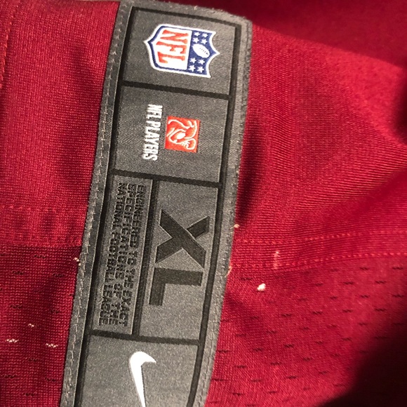 Nike NFL Player Washington Red Skin #11 Jackson Men’s Maroon Gold Jersey Size XL - Picture 14 of 14